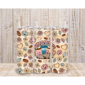 Jesus y Cafecito es lo que necesito Bamboo Bottle