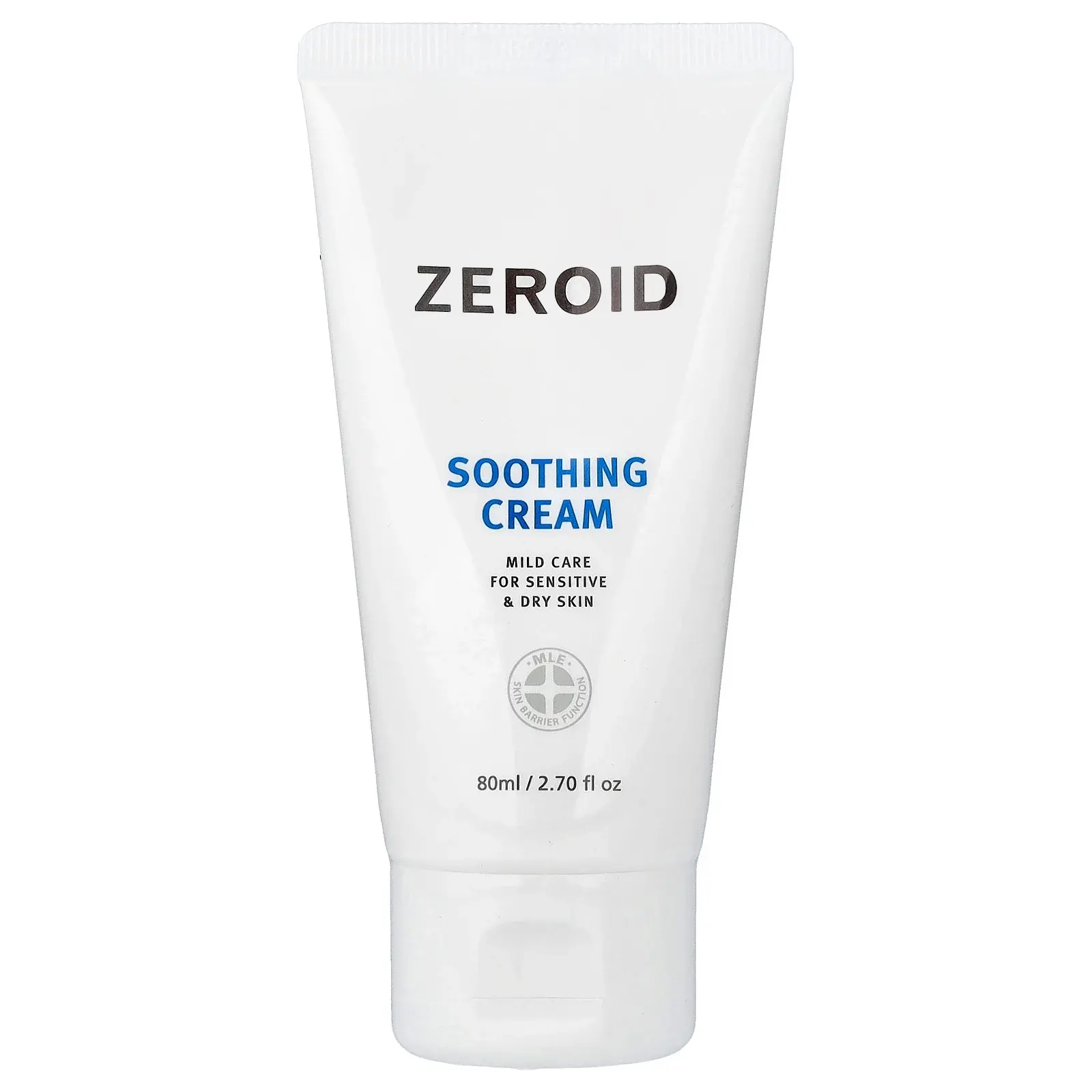 Zeroid Soothing Cream, For Sensitive & Dry Skin, 2.7 fl oz (80 ml)