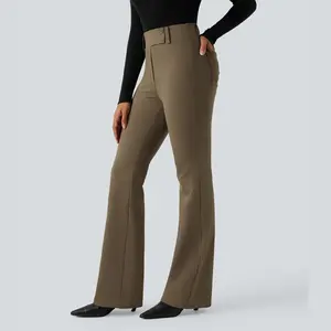 Halara Flex High Waisted Flare Work Pants with Pockets