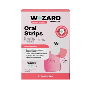 Multi-Benefit Probiotic Oral Strips - Strawberry - 30 pack