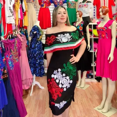 Vestidos Bordados Mexicanos TikTok Shop