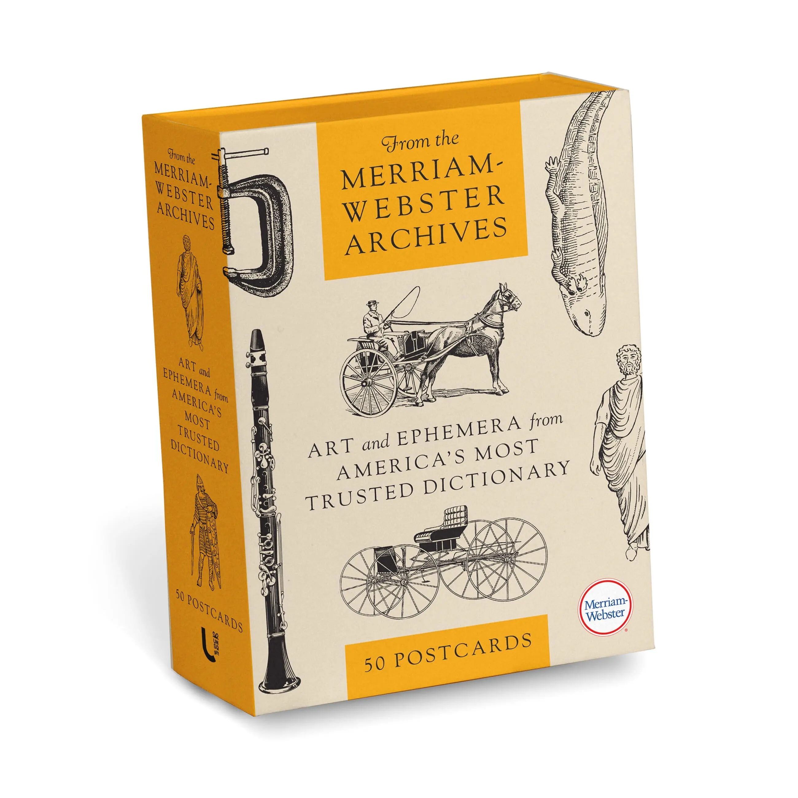 From the Merriam-Webster Archives: 50 Postcards by Merriam-Webster [Postcard Book]