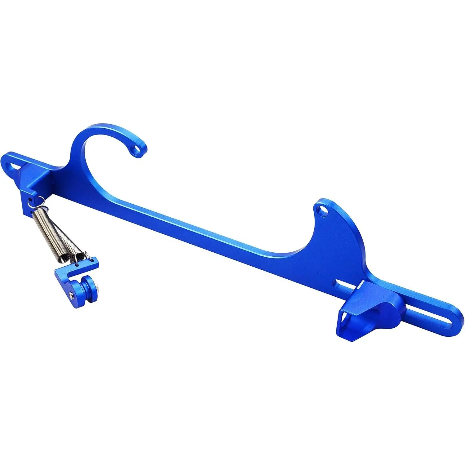 Throttle Cable Bracket 4150 4160 Series Adjustable Aluminum Carburetor Bracket Blue