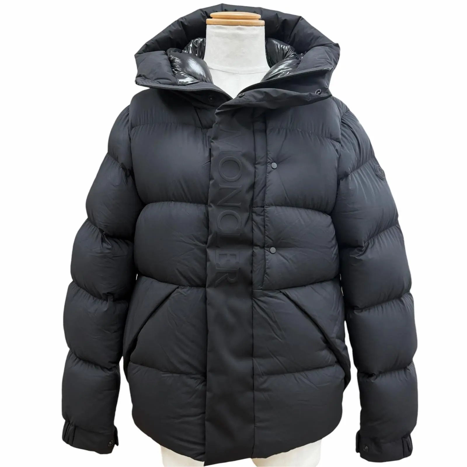 Pre-owned MONCLER Nylon Small Leather Goods MADEIRA Down Jacket