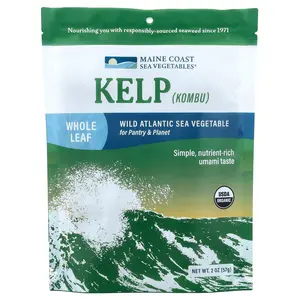 Maine Coast Sea Vegetables Kelp, Whole Leaf, 2 oz (57 g)