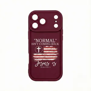 Faith Pattern Case for iPhone 17 16 15 14 Pro Max 13 12 11 Air Plus,Shockproof Drop Protection,Liquid Silicone Feel Matte TPU Cover