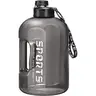 128oz Durable BPA-Free Reusable Sports Water Bottle with Handle, Strap, Leak-Proof Design, Intake Tracking for Outdoor Adventurers, Gym, Travel