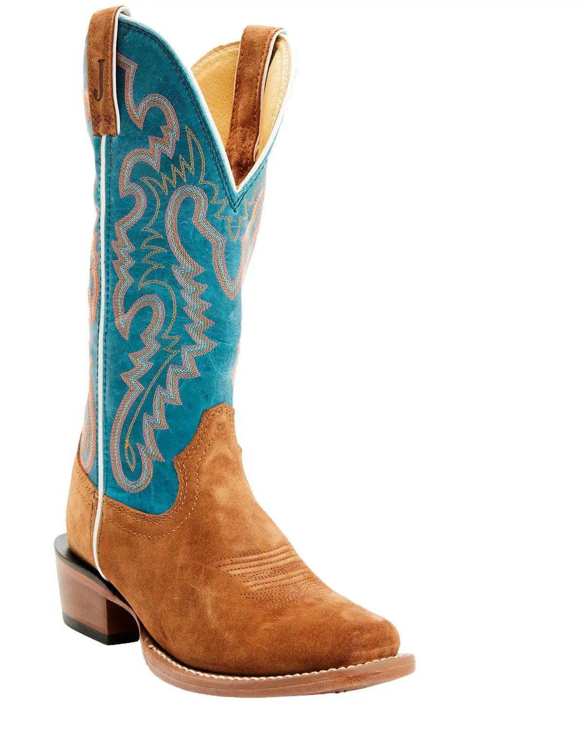 Justin Women's Women'S Breaking News Western Boot Square Toe - Fn4121