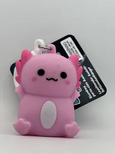 Axolotl Light Up Keychain - Adorable Sensory Fidget - Light-Up Fun for All Ages 3+