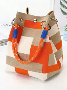 New Fashion Women Handbag - Multifunctional Shoulder Bag With Secure Buckle Closure Design, Large Capacity Tote Bag, Wrist Bag, Wallet, Storage Bag, Suitable For Travel, Outdoor, Commuting And Daily Use, Sturdy Handle, Fashion Accessories