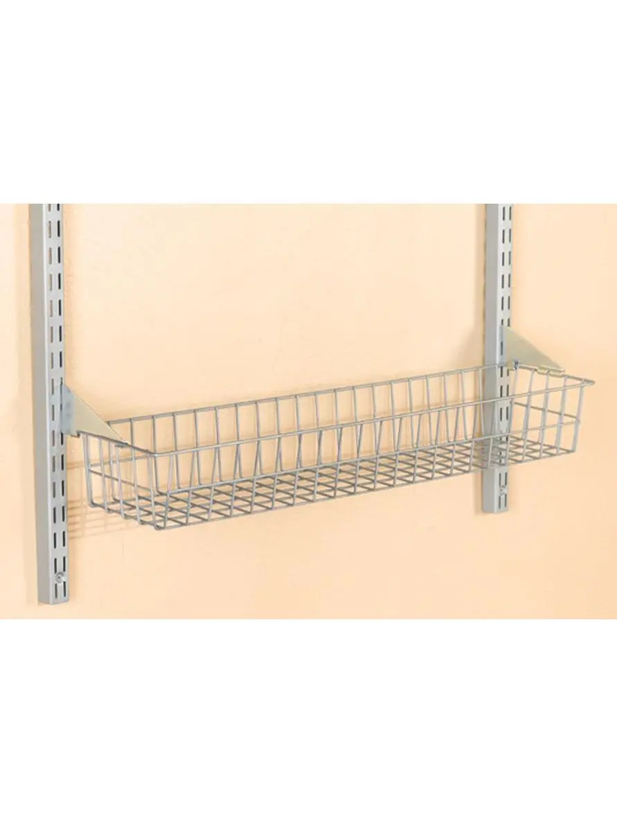 Triton Products Hangable Wall Organiser, 31-Inch Wire Storage Basket for Home Organization