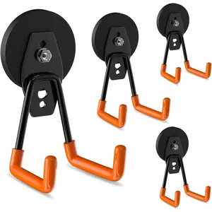 4 Pack Hook for Ladder, Tool, Toolbox, Shovel,, Extension Cord