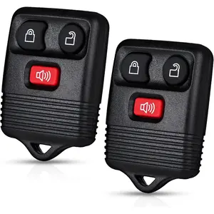 for Ford F150 F250 F350 Key Fob,Ford Explorer Escape Expedition Replacement Key Fob, Remote Key Fob for Lincoln Mercury.3-Btn 2PCS