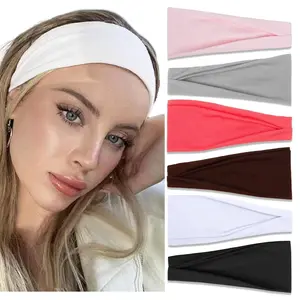 6Pcs Women's Non-Slip Thick Headbands - for Workout, Yoga, Skincare & Daily Wear, Soft & Stretchy - Hair Accessories - Home Improvement.