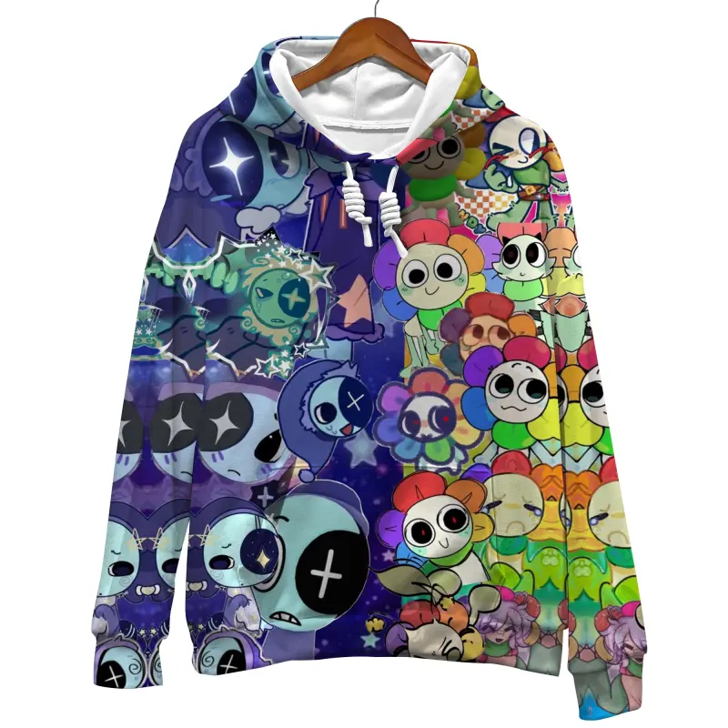 Moonflower Dandys World Pullover Hoodie,Moonflower Dandys World 3D