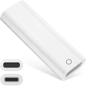 USB C Adapter for Apple Pencil 1st Generation Female USB-C to Lightning iPencil Charger Adapter Bluetooth Pairing & Charging Type C iPencil Connector for Apple Pencil 1st Gen and iPad 10