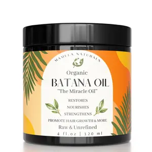Raw Batana Oil For hair Growth | Organically Sourced From Honduras | 4oz | Dr Sebi Approved