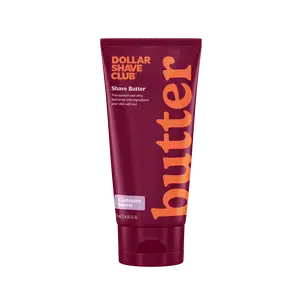 Dollar Shave Women's Club Shave Butter – Cashmere Santal Scented, Hydrating Shaving Cream Alternative for Sensitive Skin, Translucent Formula for Increased Visibility, Helps Reduce Razor Bumps & Ingrown Hair, 6 oz