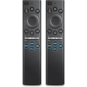 P-PDC08  (Pack of 2) Universal Remote for Samsung TV Frame Solar Serif Crystal Curved LED QLED OLED Neo UHD SUHD HDTV 4K 8K 7 8 9 Series Smart TV Remotes Control Replacement