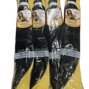 Ezbraid 26inches Pre-stretched Braid Hair Bundle - Single Pack 9.99 for 4packs and must buy 20 pics