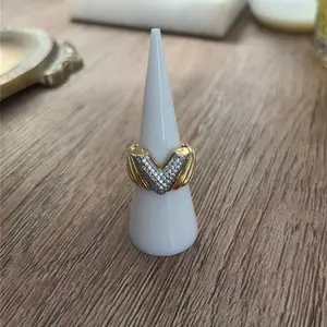 Adjustable gold filled ring