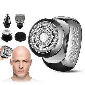 Rechargeable & Bald Head Trimmer Set, Detachable Head Shaver, Pain-Free Grooming Kit for Men, Perfect Gift for Husband Father Birthday Christmas