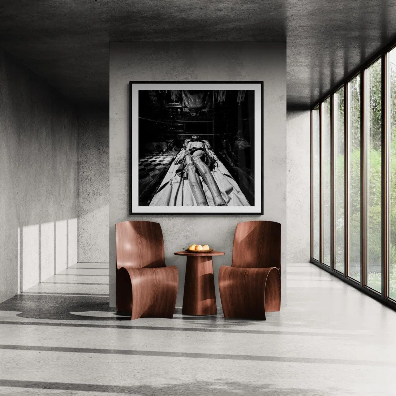 "Torn" Square Wall Art Photography Print, Home Decor Wall Poster for Living Room or Bedroom