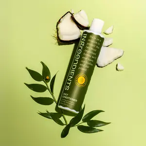 Ingreendients Conditioner – 100% Plant-Based, Organic Shea Butter & Tea Tree Oil, Sulfate-Free, Vegan, Color-Safe Hair Moisturizer