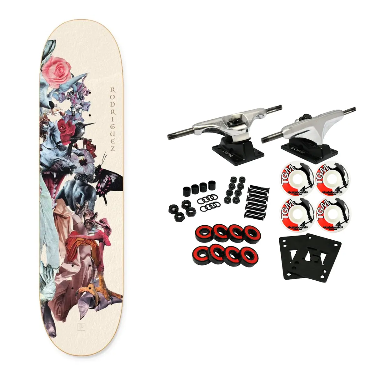 Primitive Skateboard Complete Rodriguez Process 2 8.25" x 31.85"