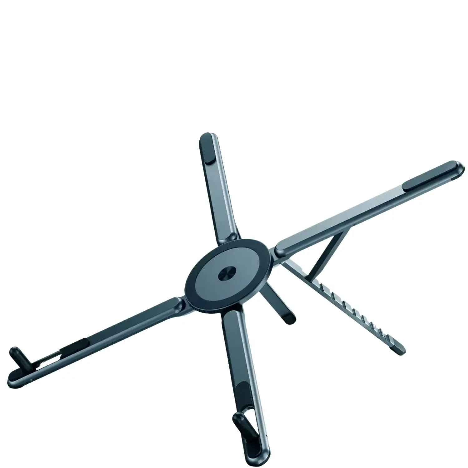 Abs Magnetic Plastic Laptop Stand, Foldable Adjustable Phone Holder, Portable Cooling Stand for Smartphones Tablets Laptops, Computer Stand for Laptop