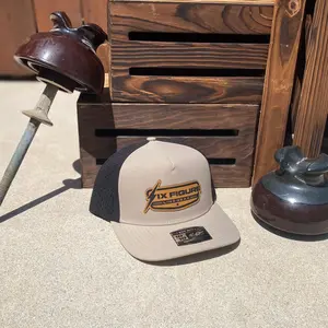 Tan & Black 10 10 Hat