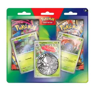 Pokemon Mega Evolution Vileplume 2-Booster Blister Pack | 2 Booster Packs, 3 Foil Promo Card & Coin
