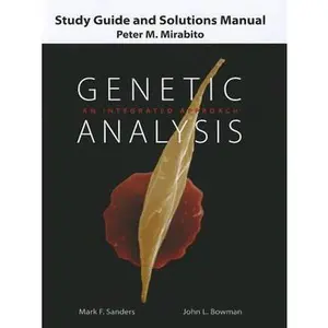 USED-Study Guide and Solutions Manual for Genetic Analysis: An Integrated Approach by Mark F. Sanders (Paperback)