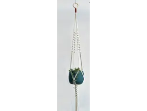 Macrame Rust Wrap Plant Hanger