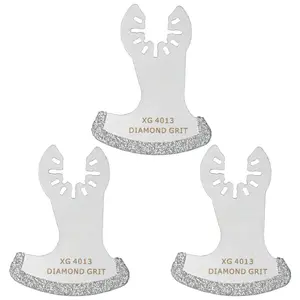 3 count  Oscillating Multi Tool Segment Grit Grout Swing  for Girt Grout Removal XG3001S