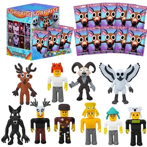 10-Piece Set Forest Animals Deer Owl Figurines Blind Box , Home Decor Ornaments, Halloween & Christmas Gift for fans, Girls & Boys, Figures