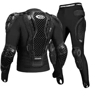 Men Motorcycle Full Body Armor Summer Motorcycle Jackets Wear-Resistant Anti-Drop Motocross Racing Jacket CE Approved