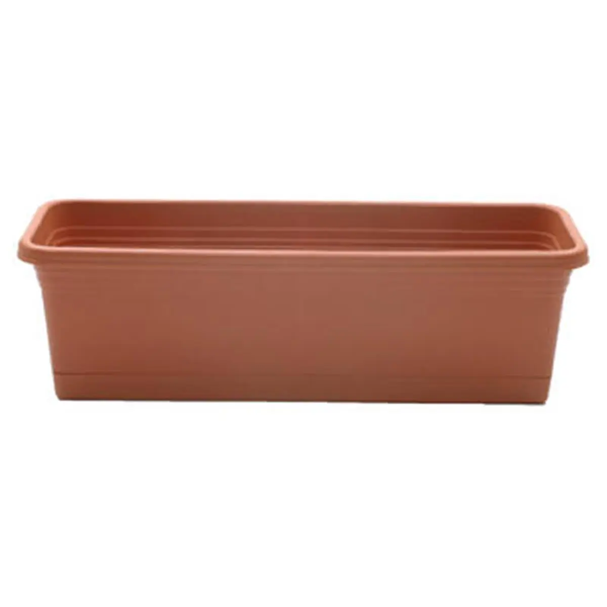 24 in. Light Terra Cotta Wind Box Planter