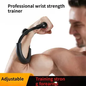Electroplated Wrist Strength Trainer, High Carbon Steel, Anti-Rust, Multi-Adjustable, Ergonomic Grip, Ideal for Hand Games & Fitness