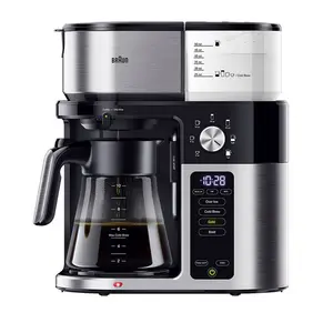 Braun 50 oz MultiServe Coffee Maker Plus 10-Cup Pod Free Drip 7 Sizes / Hot Braun 50 oz MultiServe Coffee Maker Plus 10-Cup Pod Free Drip 7 Sizes / Hot