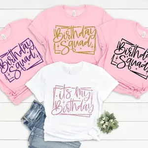 Birthday Group Shirts, Birthday Crew Shirts, Birthday Squad Shirts, Its my Birthday Tee, Graphic Shirt, Fun and Expressive