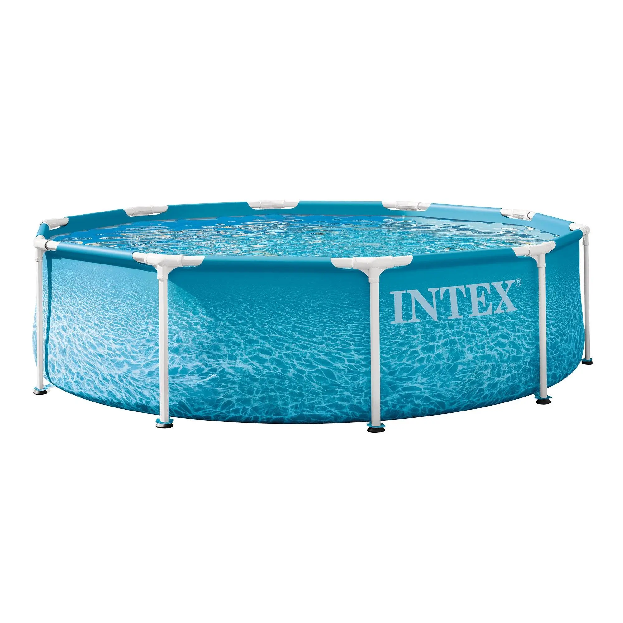 INTEX 28206EP 10Ft X 30In Beachside Metal Frame Above Ground Pool INTEX 28206EP 10Ft X 30In Beachside Metal Frame Above Ground Pool