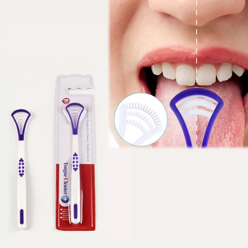 Tongue scraper, tongue cleaner, tongue scraper to eliminate bad breath, remove thick and white tongue coating, oral care