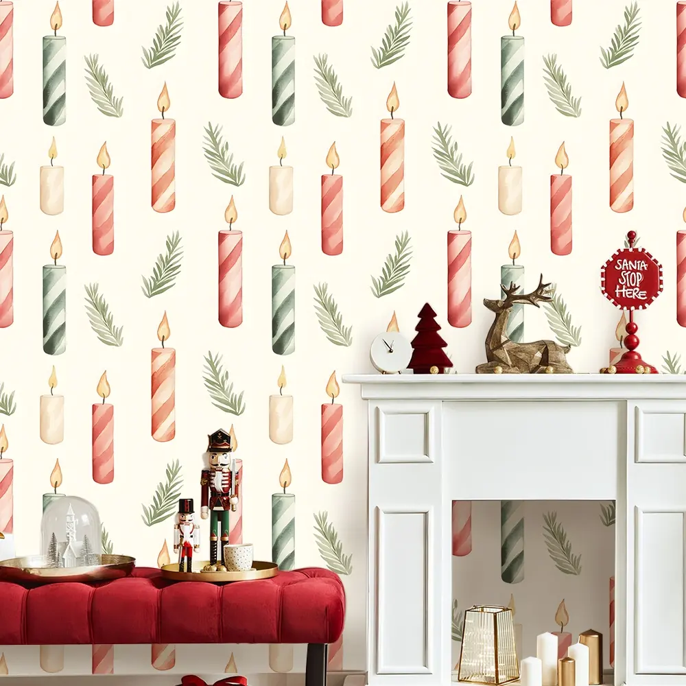 Wallpaper roll (44.5*100cm) waterproof and removable, vintage pattern wallpaper peel and stick - PVC decorative wallpaper self-adhesive wallpaper - home decoration. Art wall - interior decoration wallpaper, suitable for bedroom, living room, kitchen, desk