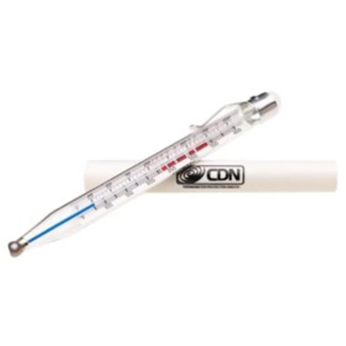 212 MAIN CDN TCF400 Kitchen Food Thermometer – Glass & Stainless Steel Tool for Candy, Oil Deep Frying and Home Improvement Use, Candy Cooking