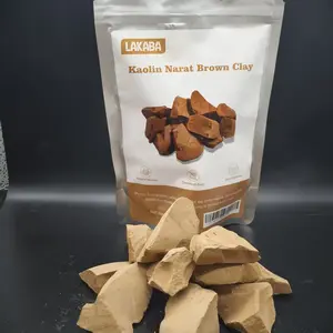 Slightly Viscous Edible Golden Kaolin, Natural Pure Clay-200g