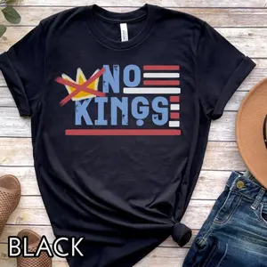 No Kings Shirt, Anti Trump Shirt, Democracy has no kings in America shirt,, anti maga shirt, Liberal tshirt, resist shirt, Political Merch
