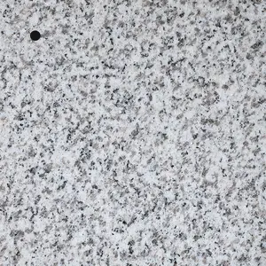 6 in. Stone Finish Sample, Cashmere White Granite