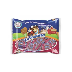 La Vaquita Milk Caramel Lollipops Bag