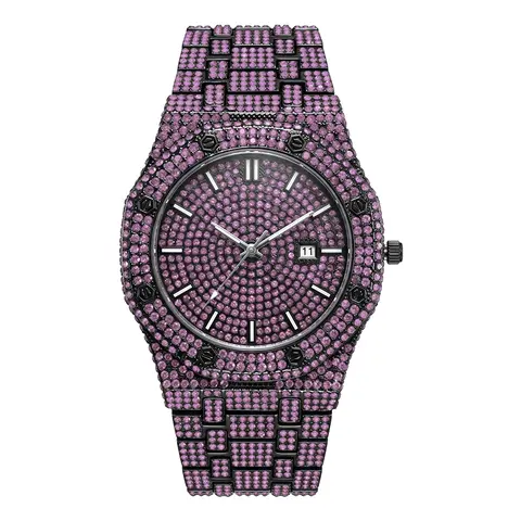 Luxurious fashion men's watch FX117-Purple